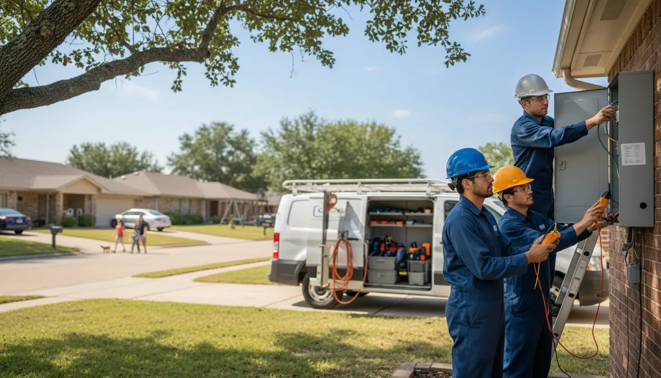 Certified electrician providing emergency electrical services in Ponca, NE
